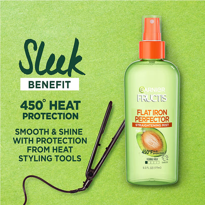 Garnier Hair Care Fructis Style Flat Iron Perfector Straightening Mist Sleek, 2 Count Health & Beauty > Personal Care > Hair Care Garnier   
