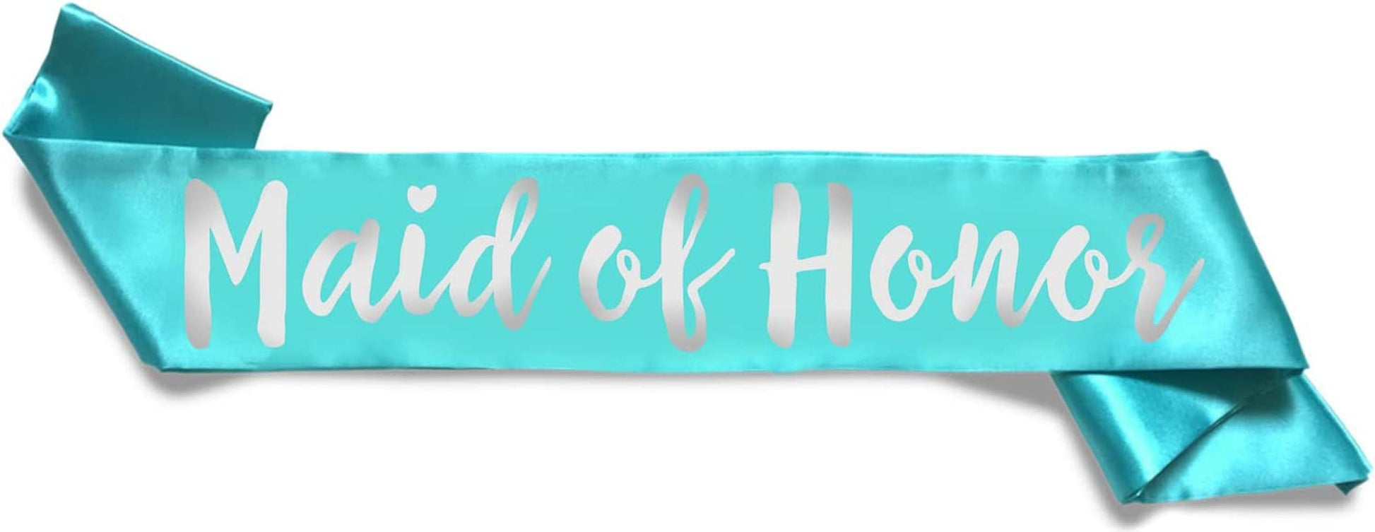 Team Bride Range Individual Sash - Sophisticated & Fun Party Favor for Bachelorette Party, Bridal Shower & Wedding Party - Double-Layer Sewn Satin (Maid of Honor, Rose Gold) Apparel & Accessories > Clothing Accessories > Sashes Bachelorette to Bride Teal Maid of Honor 