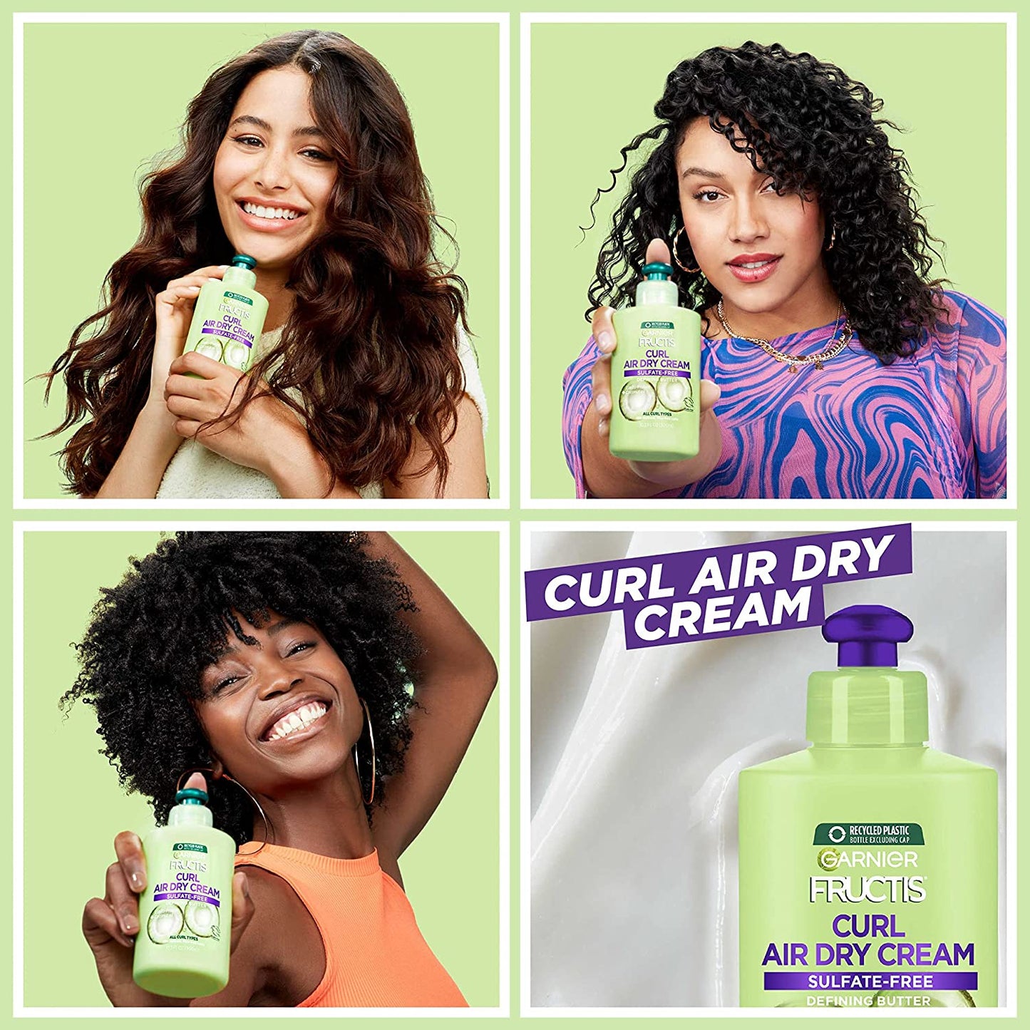 Garnier Hair Care Fructis Curl Nourish Butter Cream Leave-In Conditioner, 10.2 Ounce (Pack of 2) Health & Beauty > Personal Care > Hair Care Garnier   