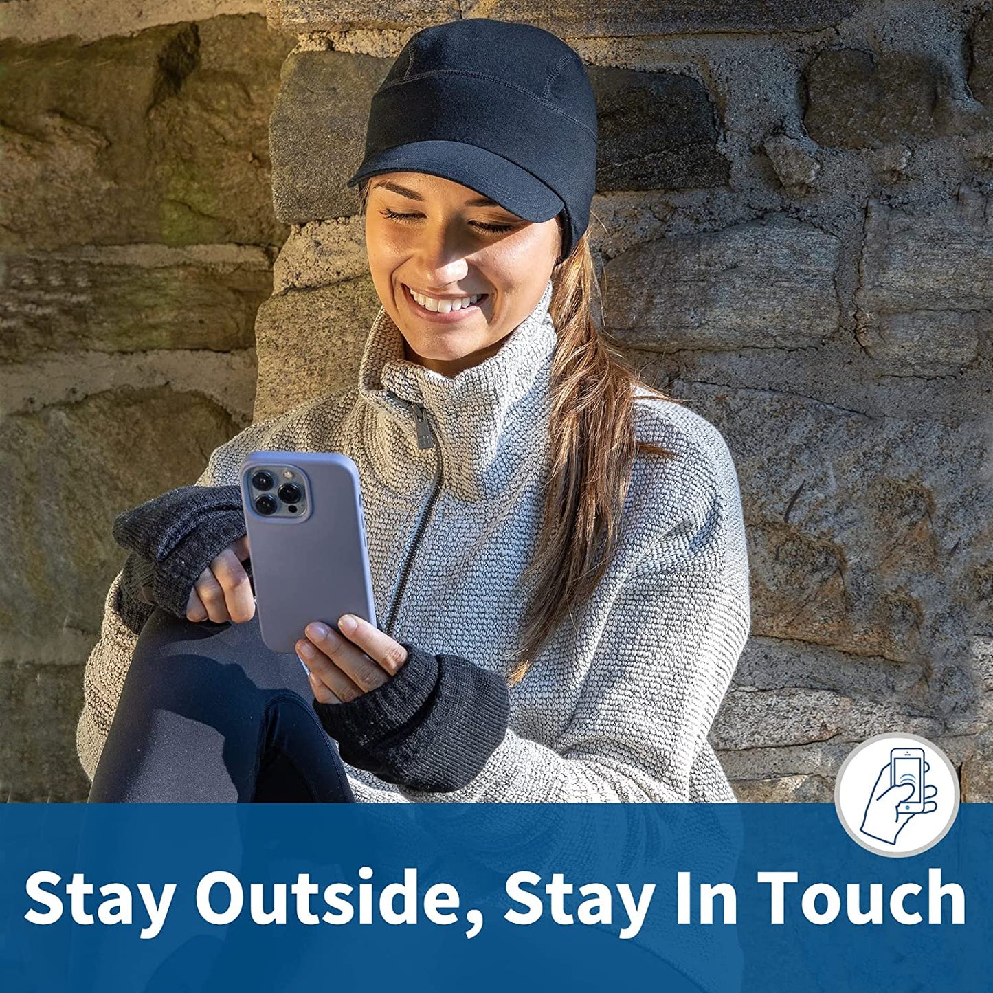 Trailheads Women’S Fingerless Gloves | Merino Knit Convertible Mittens Apparel & Accessories > Clothing Accessories > Gloves & Mittens TrailHeads   