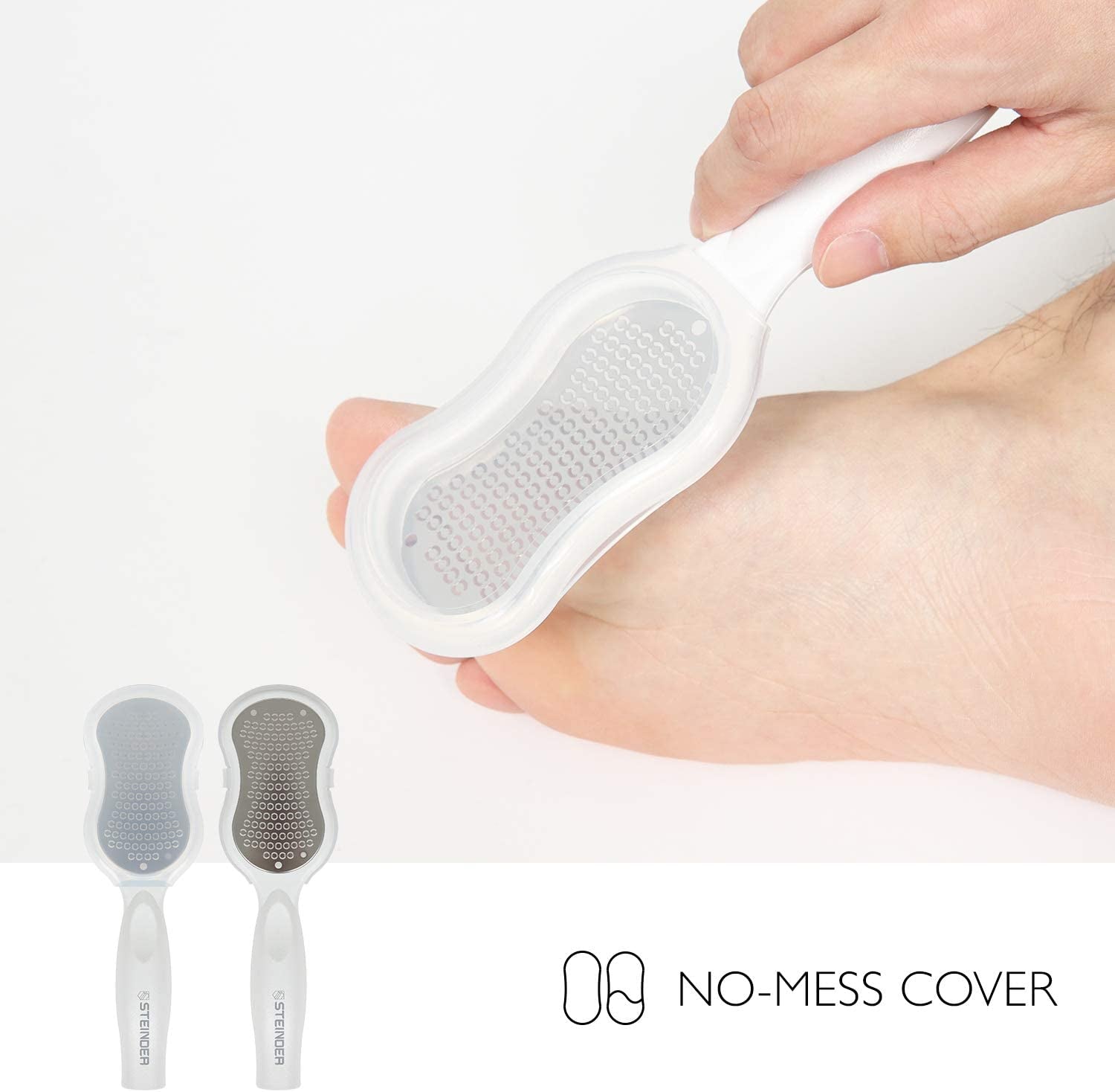 Foot Rasp Foot File and Callus Remover, 234 Foot Care Pedicure Metal Surface Tool, Korean-Made Precise Foot File, Foot File Callus Remover, Foot Scrubber, Foot Grater Health & Beauty > Personal Care > Foot Care STEINDER   