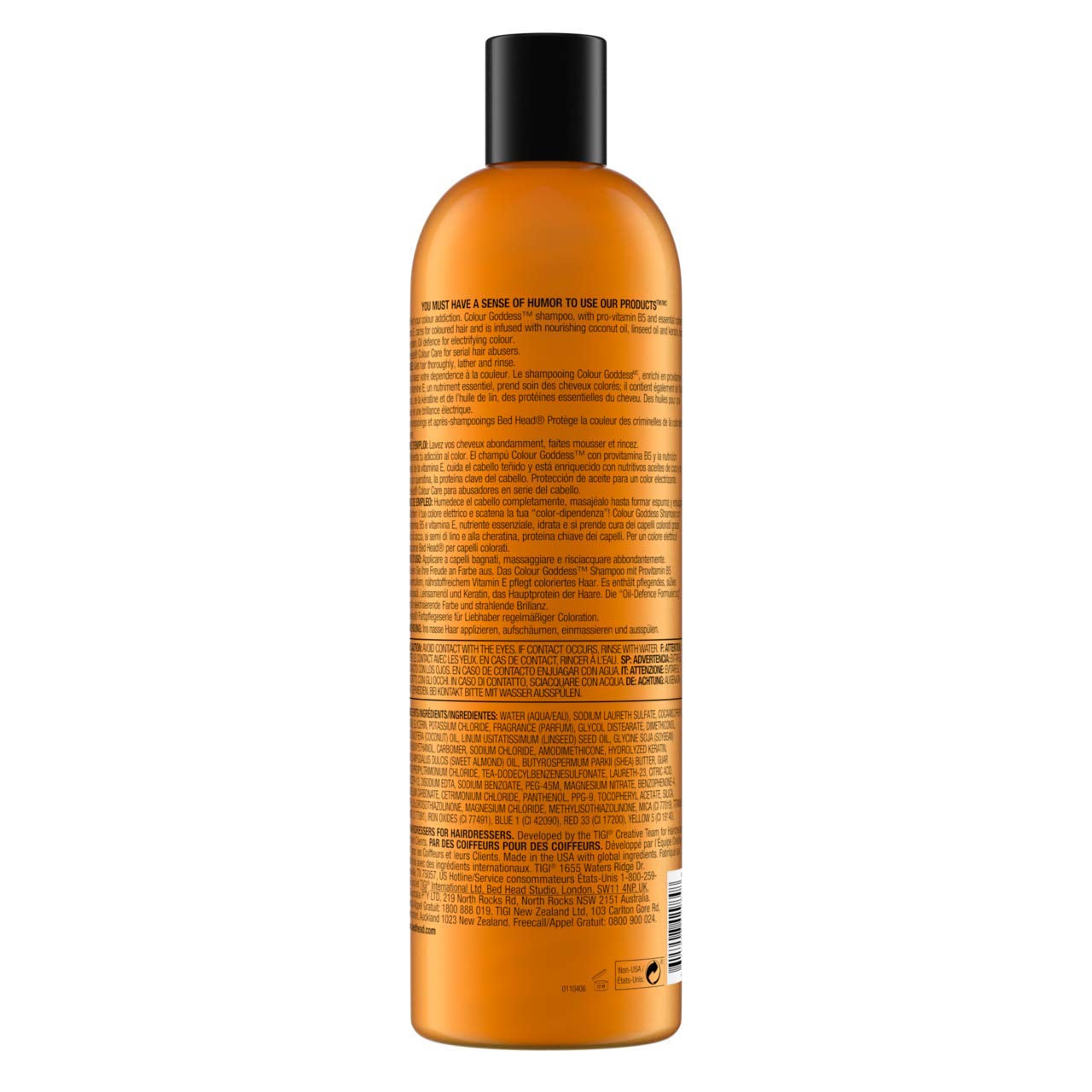 Colour Goddess by TIGI Bed Head Hair Care Colour Goddess Tween Set - Shampoo 750Ml & Conditioner 750Ml by Re Health & Beauty > Personal Care > Hair Care Bed Head   