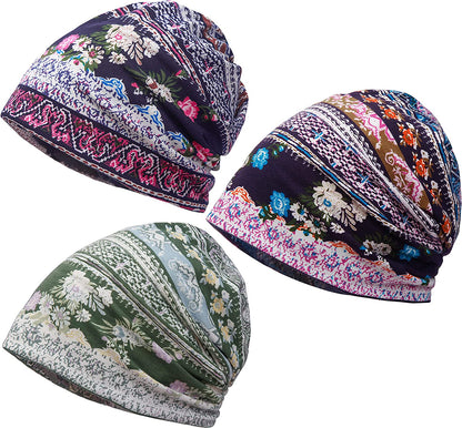 Kayier Women'S Baggy Casual Chemo Beanie Cap Apparel & Accessories > Clothing Accessories > Headwear Kayier 3 Pack-n  