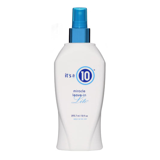Its a 10 Miracle Leave-In Lite Unisex Hairspray 10 Oz Health & Beauty > Personal Care > Hair Care It's a 10 Haircare   