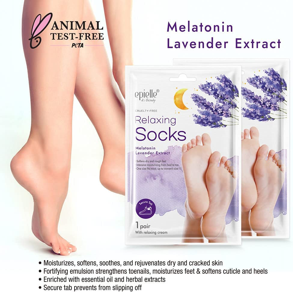 Epielle New Moisturizing Socks and Gloves for Hand and Foot Care | Assorted 10 Pairs (5 Gloves & 5 Socks) Stocking Stuffers!! Health & Beauty > Personal Care > Foot Care Epielle   
