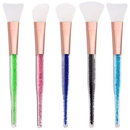 Elisel 5Pcs Silicone Face Mask Brushes Flexible Facial Mud Mask Applicator Brush for Applying Facial Mask,Sleeping Mask, Clay Mask,Body Lotion Mask Beauty Tools Makeup Brushes Applicator (Style 1) Health & Beauty > Personal Care > Cosmetics > Cosmetic Tools > Makeup Tools Elisel Style 4  