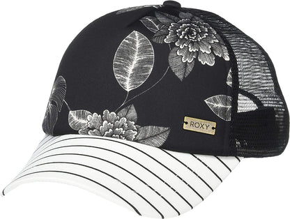 Roxy Women'S Water Come down Trucker Hat Apparel & Accessories > Clothing Accessories > Hats Roxy Anthracite Flower of Love One Size 