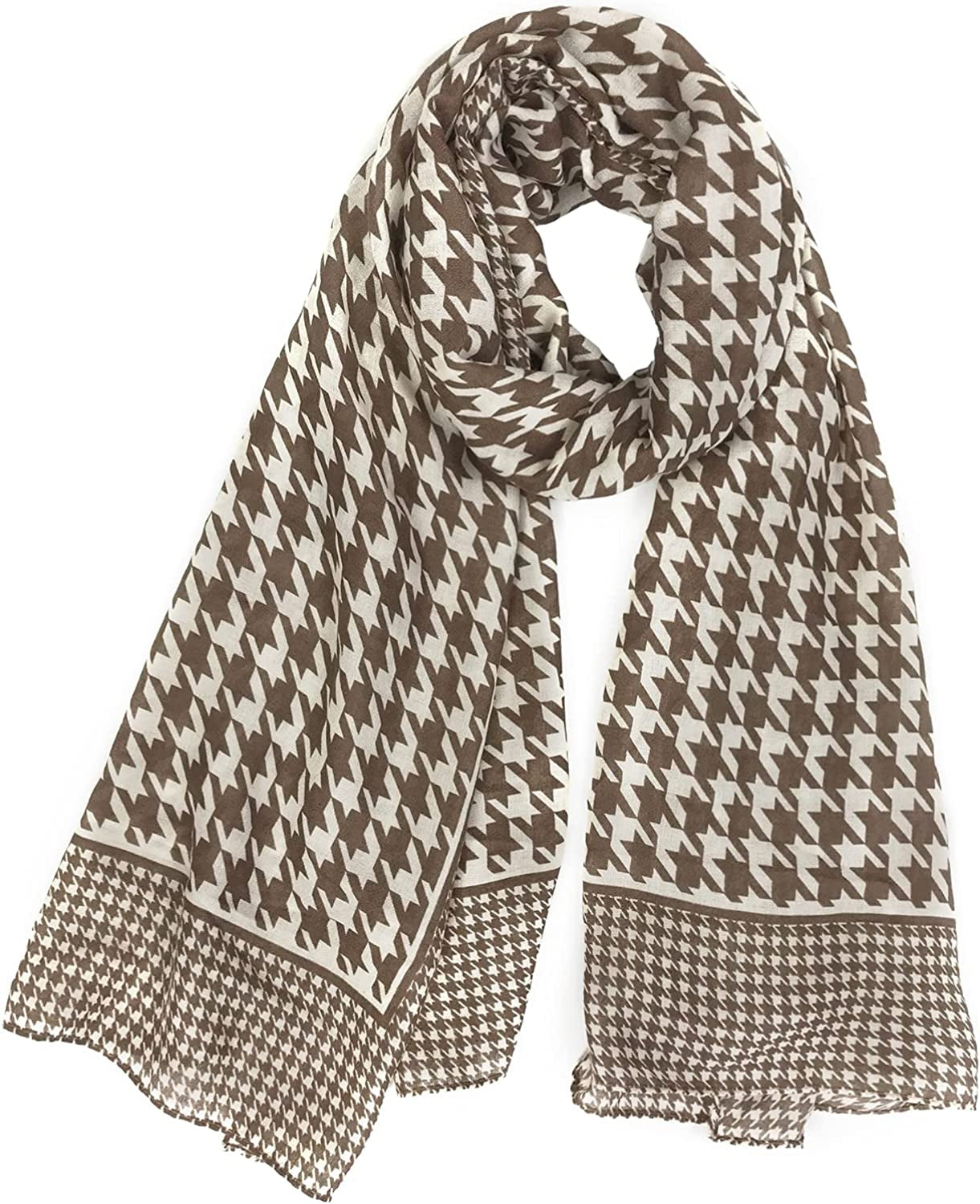 FINIZO Women'S Scarves Lady Light Soft Fashion Solid Scarf Wrap Shawl for All Season Apparel & Accessories > Clothing Accessories > Scarves & Shawls FINIZO 23-light Brown  