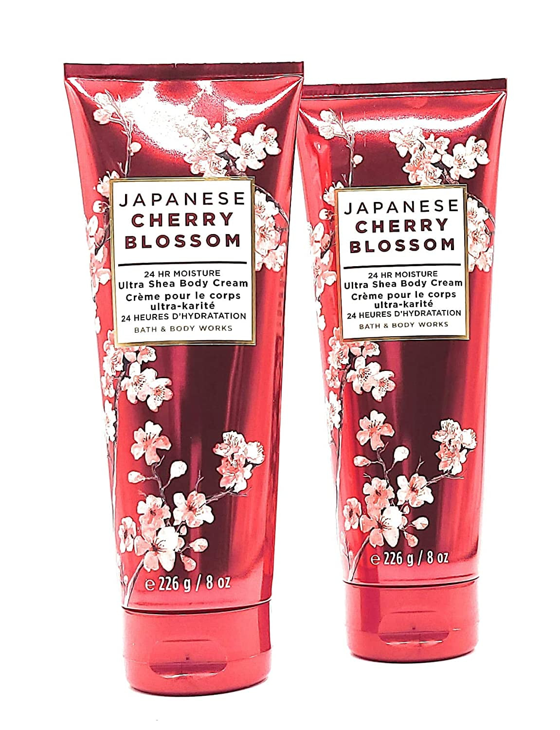 Bath and Body Works 2 Pack Japanese Cherry Blossom Ultra Shea Body Cream 8 Oz. Health & Beauty > Personal Care > Cosmetics > Bath & Body Bath & Body Works   