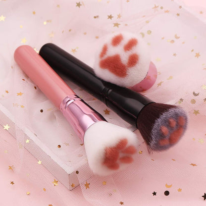 Cat Paw Foundation Makeup Brush - Professional Cosmetic Brush of Foundation Brushes, Powder Brush Blush Brush, Concealer Brush, Contour Brush, Powder Brush Cosmetic Tool (4PCS NEW SET) Health & Beauty > Personal Care > Cosmetics > Cosmetic Tools > Makeup Tools rongji jewelry 3Pcs Set  