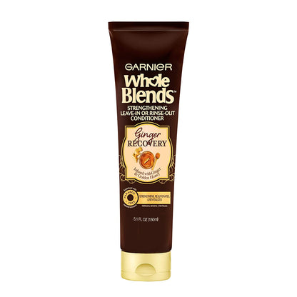 Garnier Hair Care Whole Blends Ginger Recovery Strengthening Shampoo and Conditioner with Ginger and Golden Honey Extracts, for Weak, Brittle Hair, Paraben Free 44 Fl Oz Health & Beauty > Personal Care > Hair Care Garnier Ginger Treatment 1 Count 5.1 Fl Oz (Pack of 1)