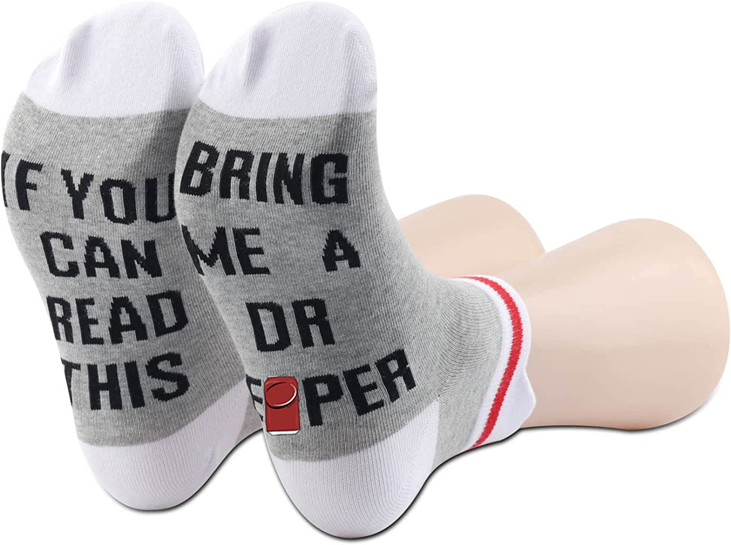 Drinking Gift Novelty Socks for Men Women Carbonated Drinks Lover If You Can Read This Bring Me a Drinking Apparel & Accessories > Jewelry > Anklets GJTIM   