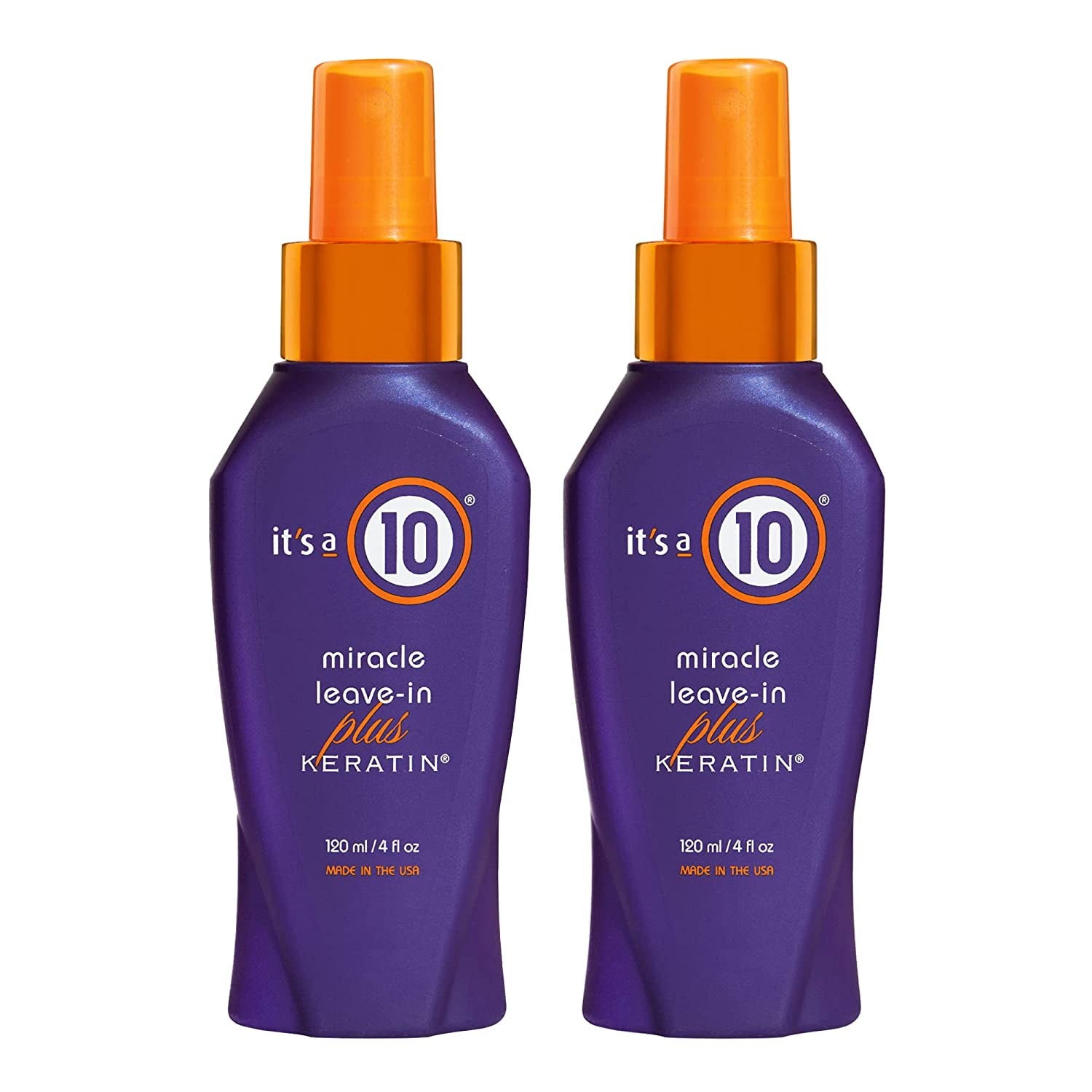 It'S a 10 Haircare Miracle Leave-In plus Keratin, 10 Fl. Oz (Pack of 1) Health & Beauty > Personal Care > Hair Care It's a 10 Haircare Almond 4 Fl Oz (Pack of 2) 