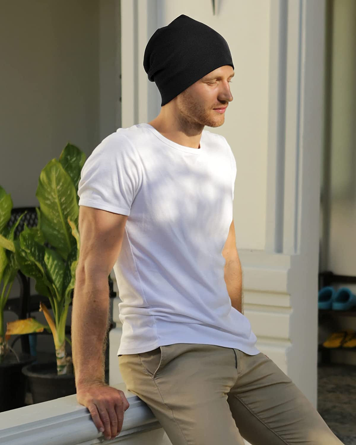 FURTALK Beanie for Womens Men Slouchy Cotton Beanies Summer Soft Skull Cap Lightweight Chemo Headwear Apparel & Accessories > Clothing Accessories > Headwear KYLIE MAX   