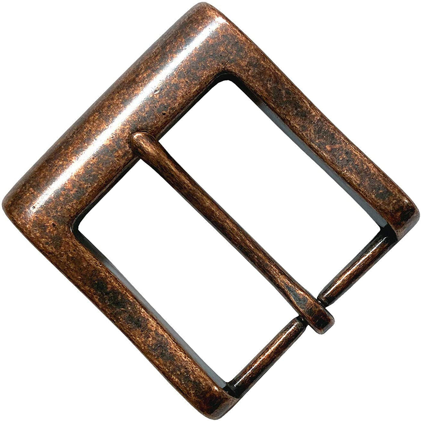 Replacement Belt Buckle Fits 1-1/2"(38Mm) Wide Belt Strap - Multi-Style Options Apparel & Accessories > Clothing Accessories > Belt Buckles Belts.com 09 / Cx-03_antique Copper  