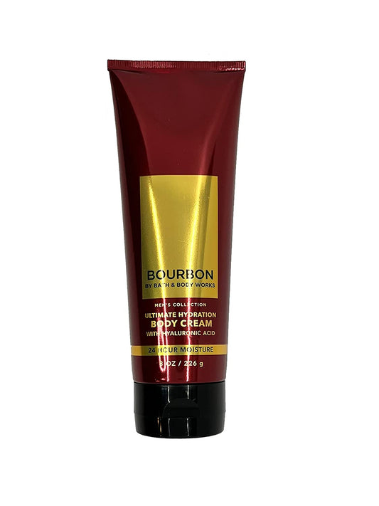 Bath & Body Works Bourbon Men'S Ultra Shea Body Cream 8 Oz Health & Beauty > Personal Care > Cosmetics > Bath & Body Bath & Body Works Bourbon  