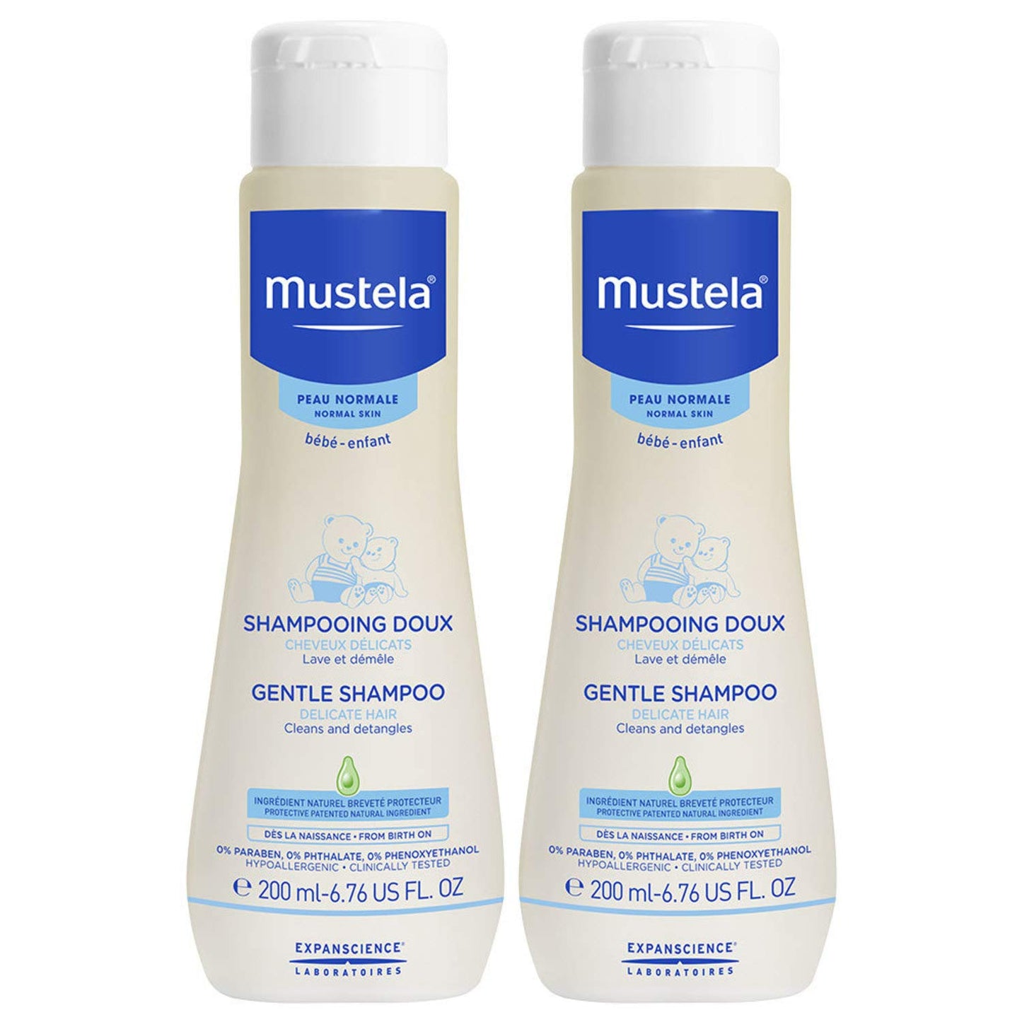 Mustela Baby Gentle Shampoo with Natural Avocado - Hair Care for Kids of All Ages & Hair Types - Tear-Free & Biodegradable Formula - Various Sizes - 1 or 2-Pack Health & Beauty > Personal Care > Hair Care Mustela Old packaging 6.76 Fl Oz (2-Pack) 