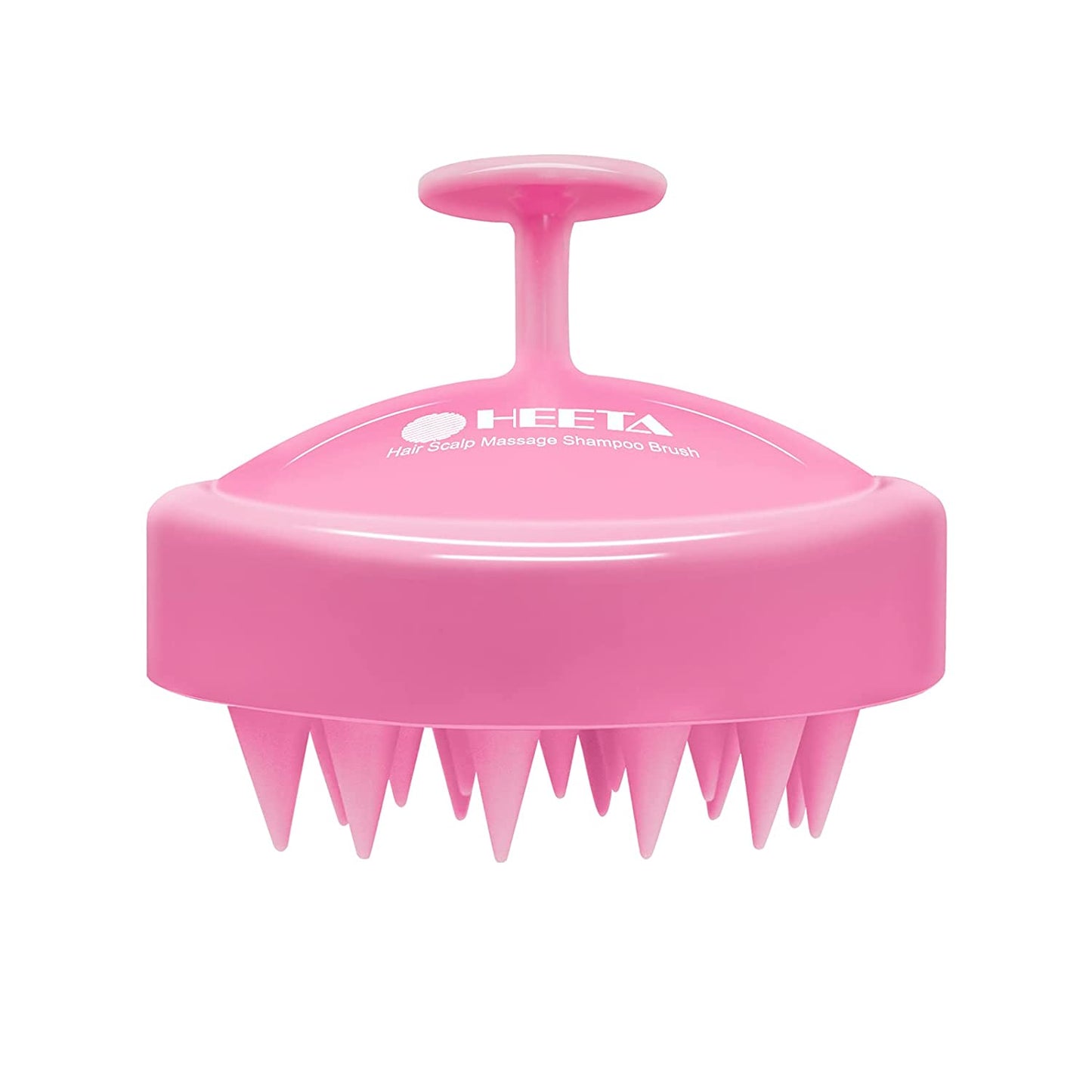 Hair Shampoo Brush, HEETA Scalp Care Hair Brush with Soft Silicone Scalp Massager (Black) Health & Beauty > Personal Care > Hair Care HEETA Rose Pink  