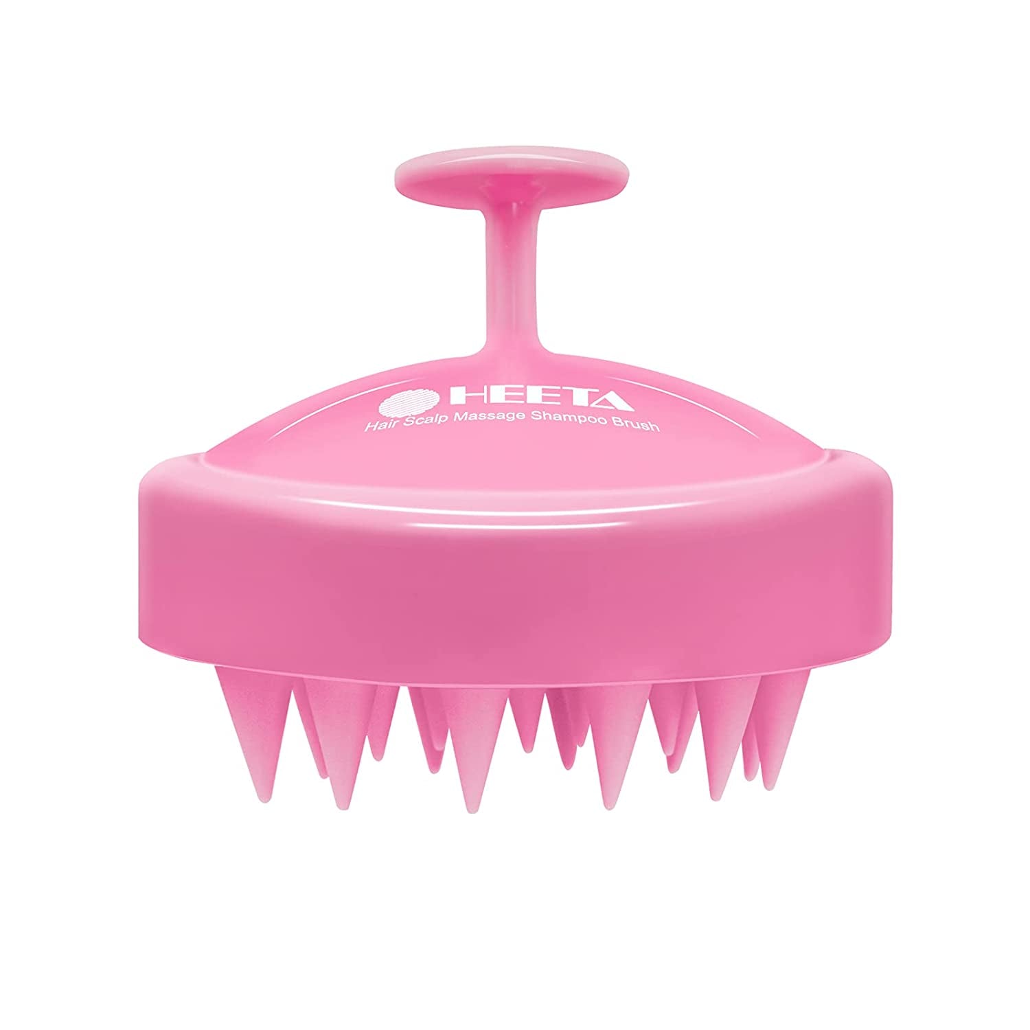 Hair Shampoo Brush, HEETA Scalp Care Hair Brush with Soft Silicone Scalp Massager (Black) Health & Beauty > Personal Care > Hair Care HEETA Rose Pink  
