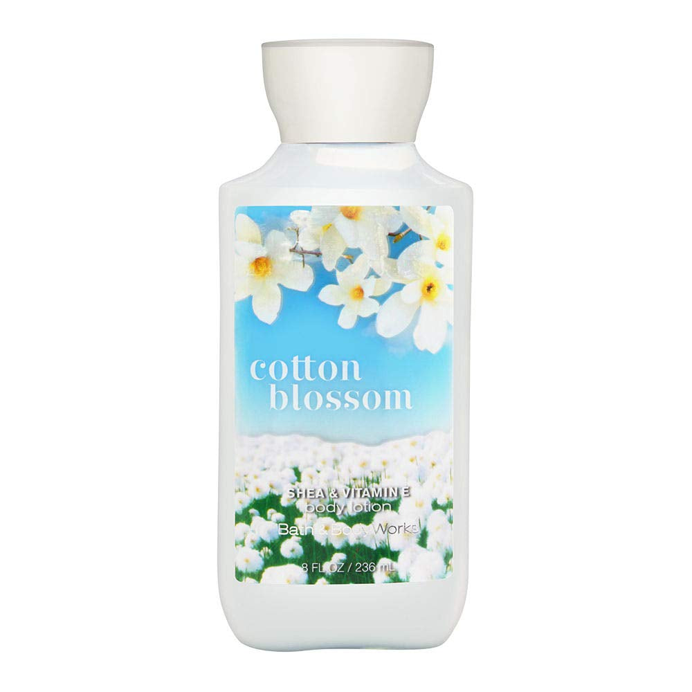 Bath & Body Works Cotton Blossom Shea & Vitamin E Body Lotion, 8 Ounce, 8 Oz Health & Beauty > Personal Care > Cosmetics > Bath & Body Bath & Body Works   