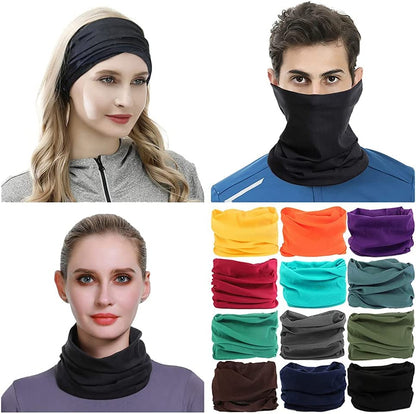 VANCROWN Headband Neck Gaiter Head Wrap Headwear Face Mask Magic Scarf Bandana for Men and Women Apparel & Accessories > Clothing Accessories > Headwear VANCROWN   
