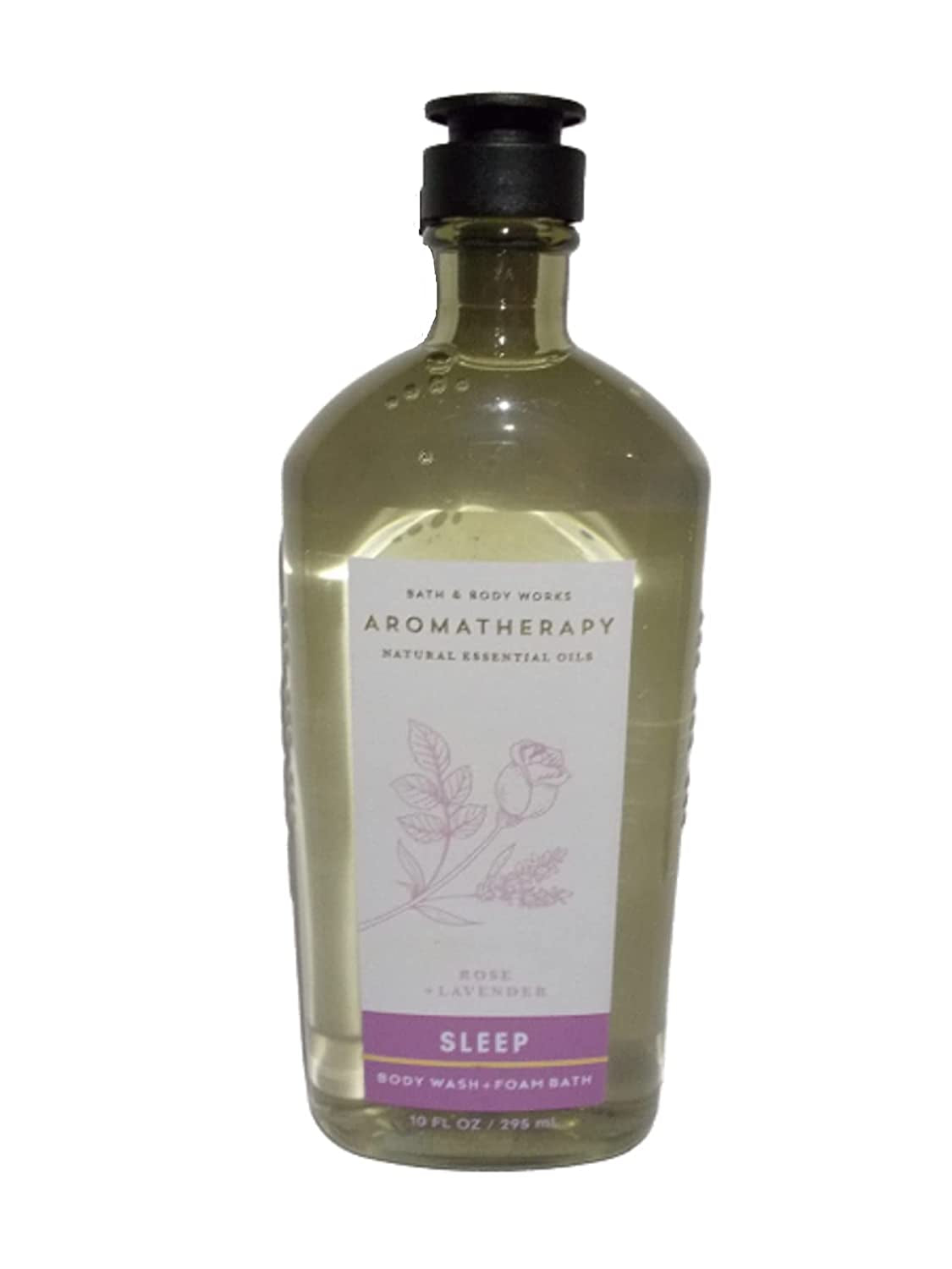 Bath and Body Works Body Care Aromatherapy - Body Wash + Foam Bath - 10 Fl Oz - Many Scents! (SLEEP - Rose + Lavender) Health & Beauty > Personal Care > Cosmetics > Bath & Body White Barn Candle Company Bath and Body Works   