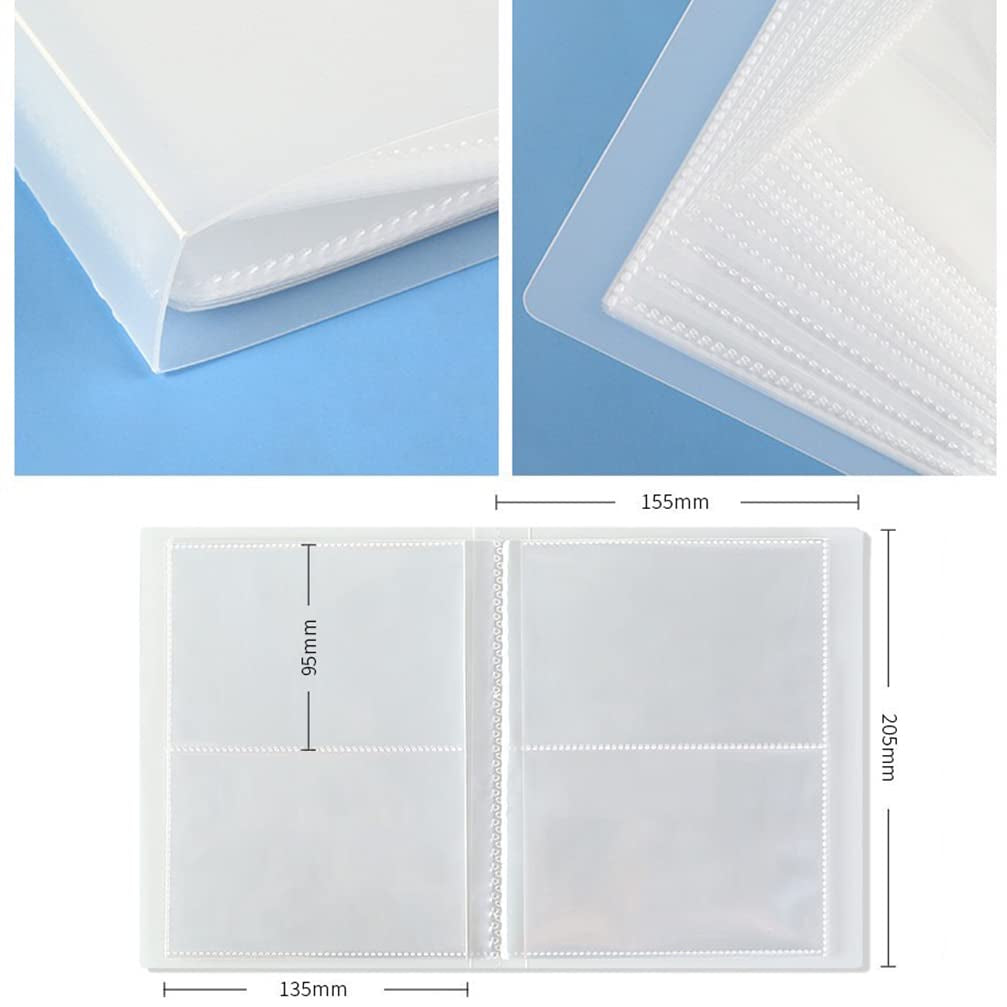 Nail Art Sticker Decals Holder Storage Organizer Display Book Collecting Album, 80 Slots Empty Storage Holder, Easy Photo Album Manicure Nail Art Tools Health & Beauty > Personal Care > Cosmetics > Cosmetic Tools > Nail Tools ASVNRES   