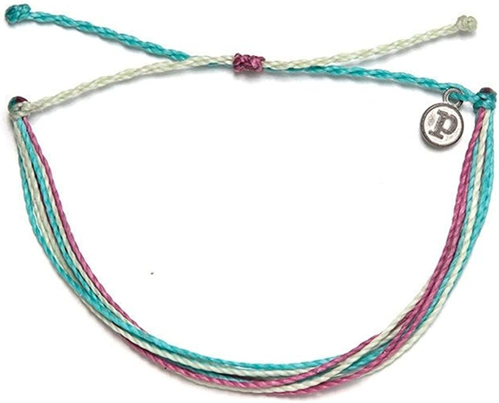 Pura Vida Anklet 100% Waterproof, Wax-Coated with Iron-Coated Copper Charm Apparel & Accessories > Jewelry > Anklets Pura Vida Good Vibes  