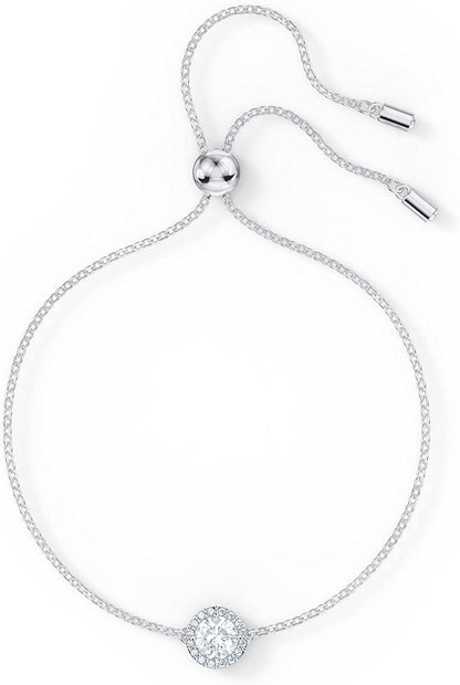 Swarovski Angelic Bracelet and Necklace Jewelry Collection, Rhodium Tone Finish, Clear Crystals Apparel & Accessories > Jewelry > Bracelets SWAROVSKI   