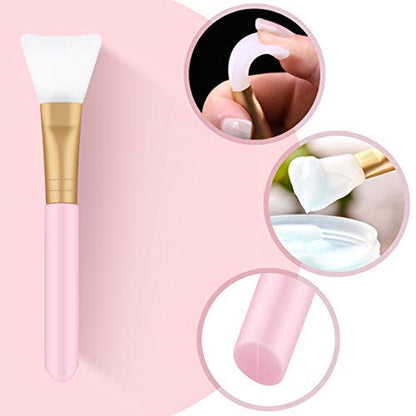 Tbestmax 6 Silicone Face Mask Brushes Facial Mud Applicator Clay Tools and 6 Spa Facial Headband Terry Cloth Health & Beauty > Personal Care > Cosmetics > Cosmetic Tools > Skin Care Tools Tbestmax   