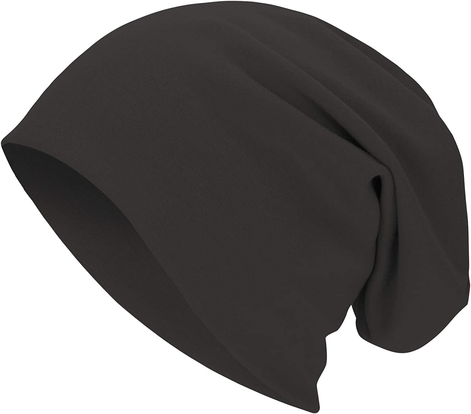 Century Star Unisex Baggy Lightweight Hip-Hop Soft Cotton Slouchy Stretch Beanie Hat Apparel & Accessories > Clothing Accessories > Headwear Century Star 01 Dark Grey One Size 