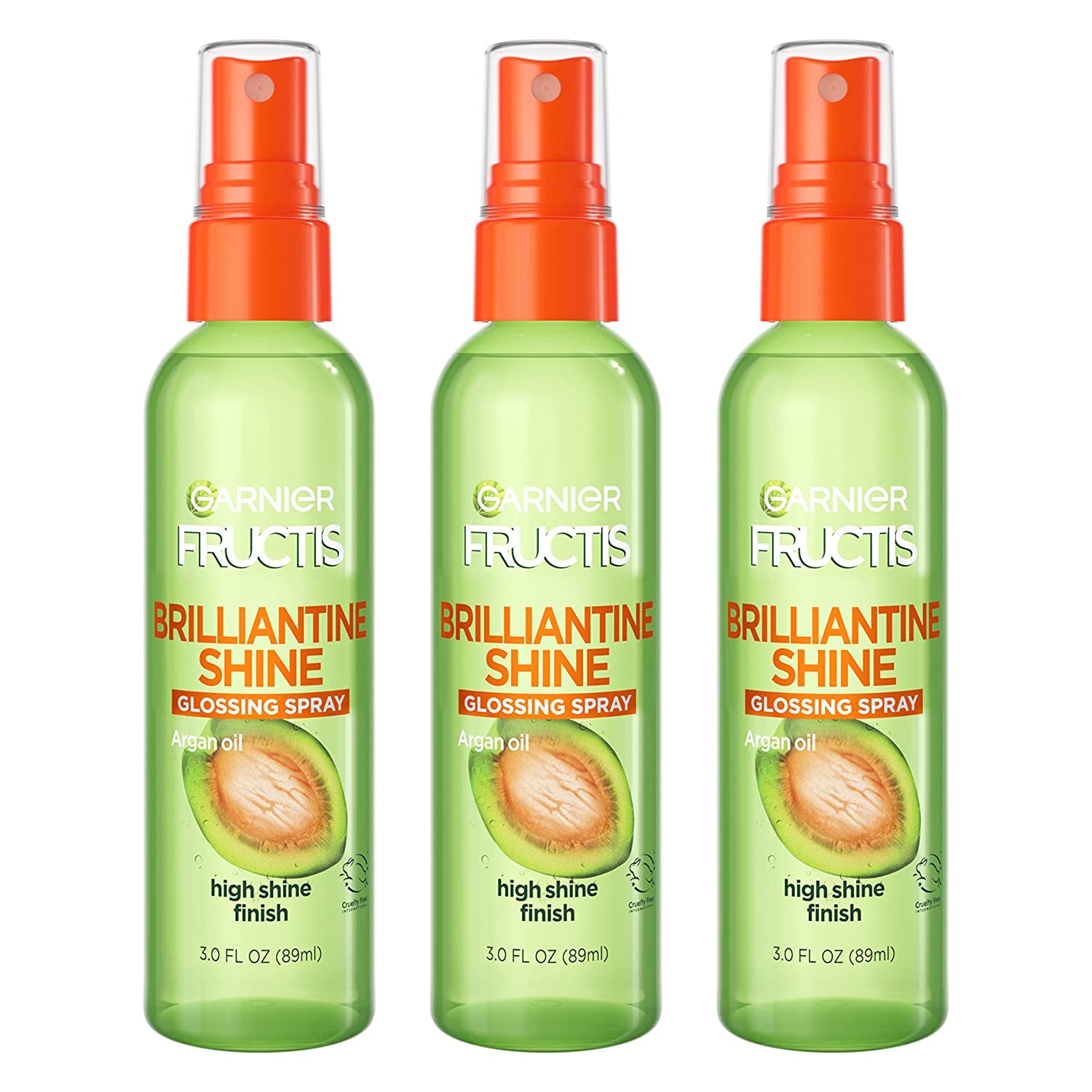 Garnier Hair Care Fructis Style Brilliantine Shine Glossing Spray, 3 Count Health & Beauty > Personal Care > Hair Care Garnier Sleek 3 Fl Oz (Pack of 3) 