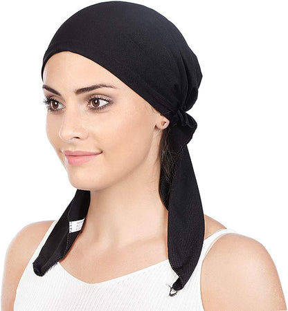 Lucky Staryuan ® 3Pack Summer Thin Chemo Hat Turban Headscarves for Women Cancer Headwear Apparel & Accessories > Clothing Accessories > Headwear Lucky staryuan   