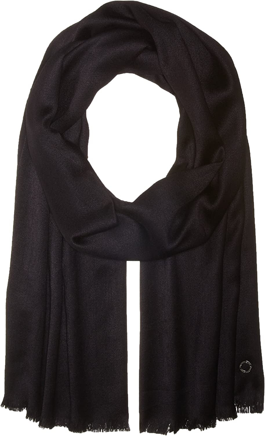 Calvin Klein Women'S Pashmina Scarf Apparel & Accessories > Clothing Accessories > Scarves & Shawls Calvin Klein Black Solid One Size 