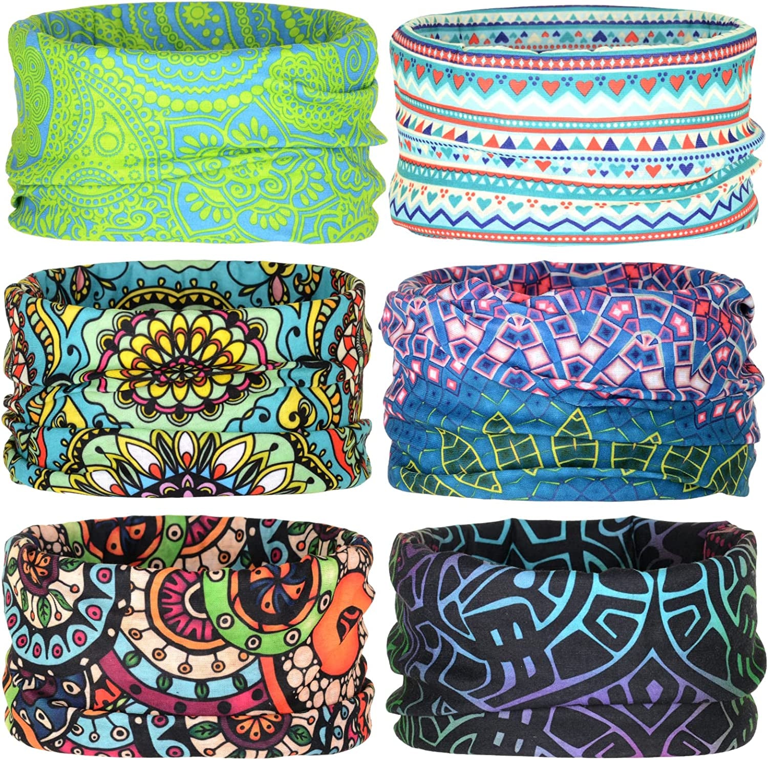 Headwear, Head Wrap, Neck Gaiter, Headband, Fishing Mask, Magic Scarf Face Bandana Mask Neck Tube Balaclava for Sport Apparel & Accessories > Clothing Accessories > Headwear NEXTOUR A-gray 4  