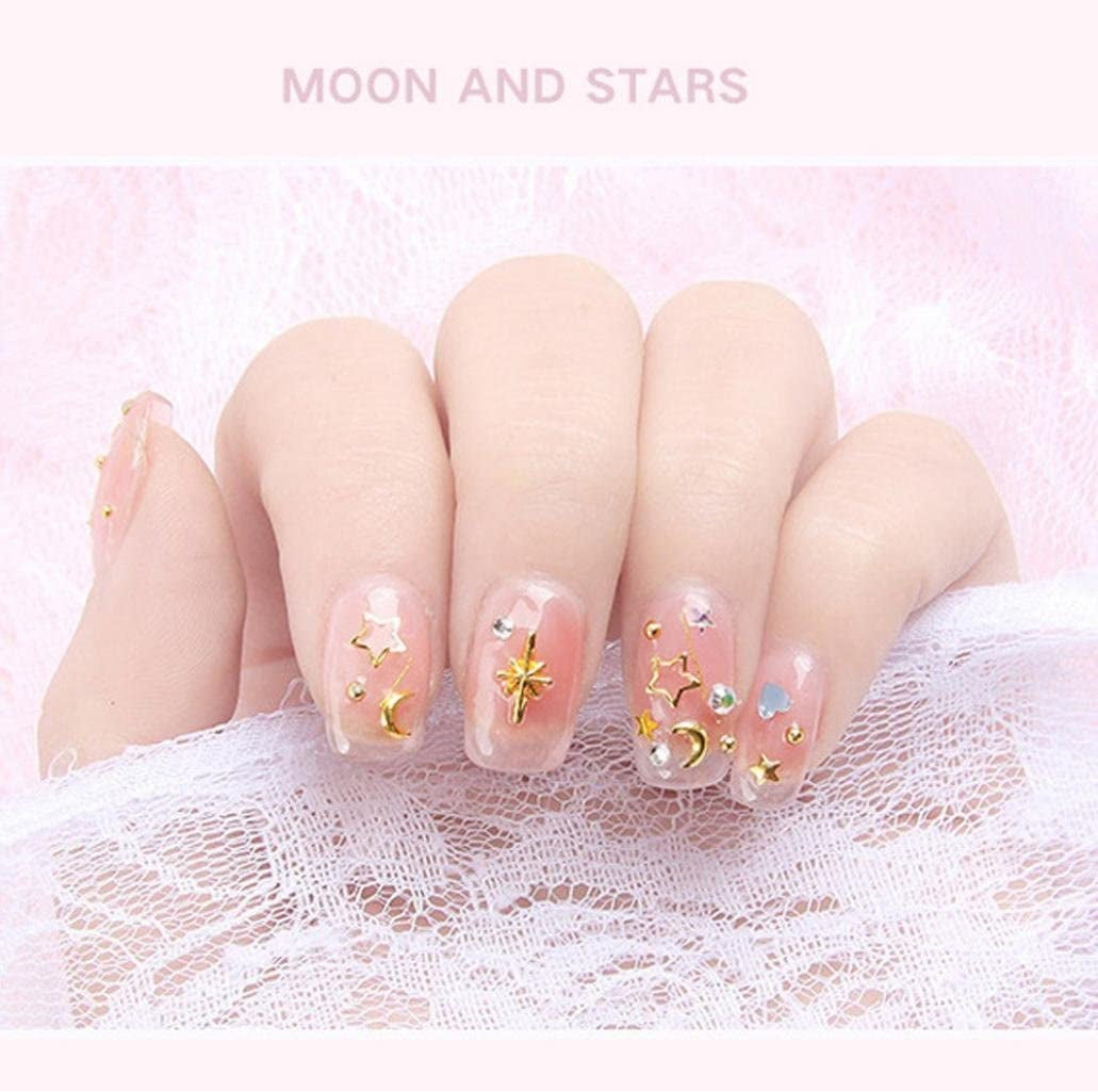 Ocean Nail Art Studs Gold Charms Summer Sea DIY Decoration Nail Art Sticker Tip Nail Sticker Sequins Colorful DIY Nail Art Decoration Tool (E) Health & Beauty > Personal Care > Cosmetics > Cosmetic Tools > Nail Tools LiPing   