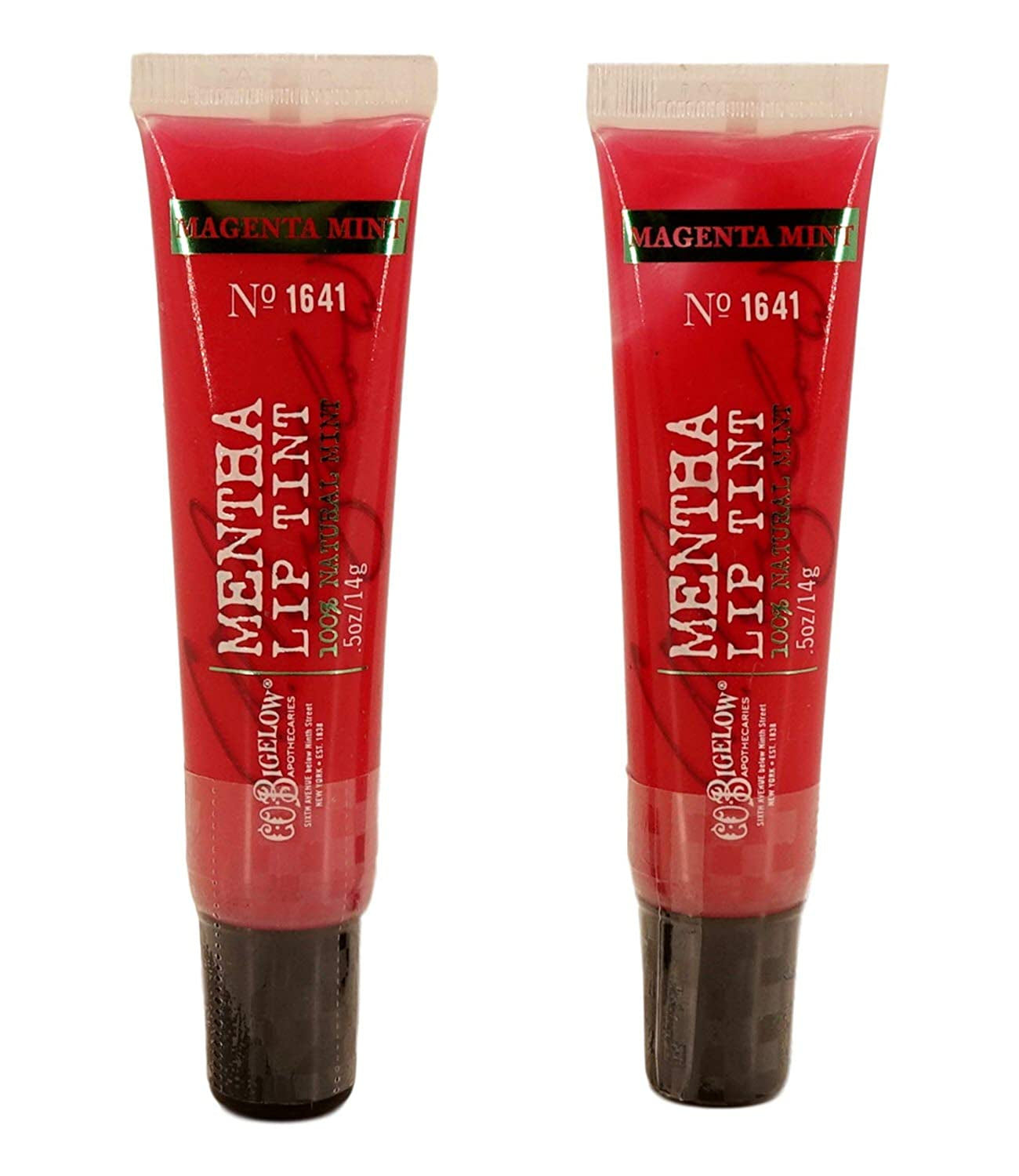 Bath and Body Works Bigelow Set of Two (2) Mentha Lip Tint 5 Oz Magenta Mint Health & Beauty > Personal Care > Cosmetics > Bath & Body Bath & Body Works   