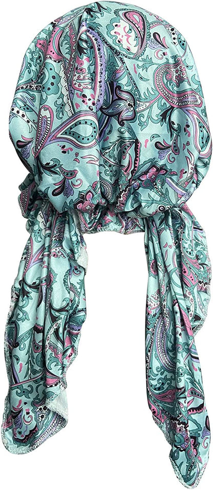 Pre Tied Head Covers Sets Chemo Beanies for Women Slip on Lightweight Chemo Bandana Turban Apparel & Accessories > Clothing Accessories > Headwear JarseHera Style C One Size 