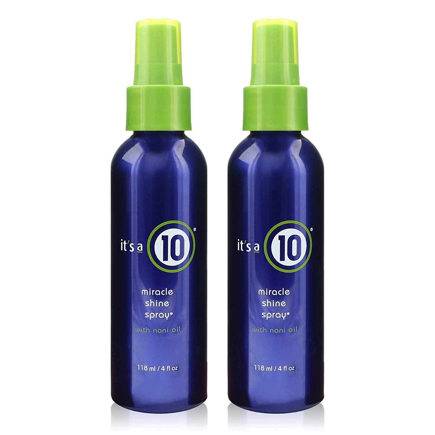 ITS a 10 by It'S a 10 MIRACLE SHINE SPRAY with NONI OIL 4 OZ (Package of 2) Health & Beauty > Personal Care > Hair Care it's a 10   