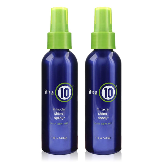 ITS a 10 by It'S a 10 MIRACLE SHINE SPRAY with NONI OIL 4 OZ (Package of 2) Health & Beauty > Personal Care > Hair Care it's a 10   