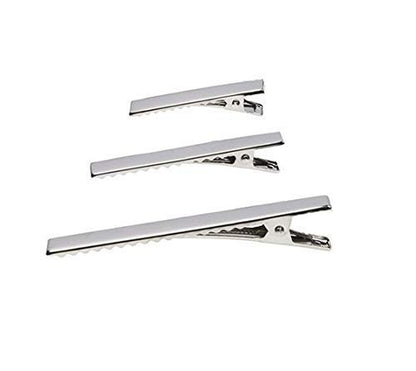 Diy Clip, Alligator Hair Clip 30 Pcs Flat Top with Teeth Single Prong Metal Clips Hairbow Accessory for Hair Care Arts Crafts Projects Health & Beauty > Personal Care > Hair Care yima   