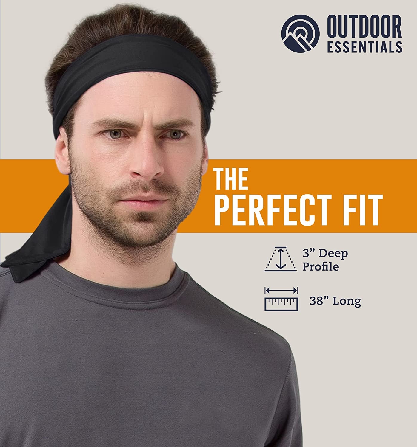 Tie Headband for Women, Men, & Kids - Karate Headband, Ninja Headbands, Tie Headbands for Muay Thai, Softball, Basketball, Sports & Tennis - Pirate & Athletic Headbands - Sweat Wicking Headband Apparel & Accessories > Clothing Accessories > Bandanas & Headties OutdoorEssentials   