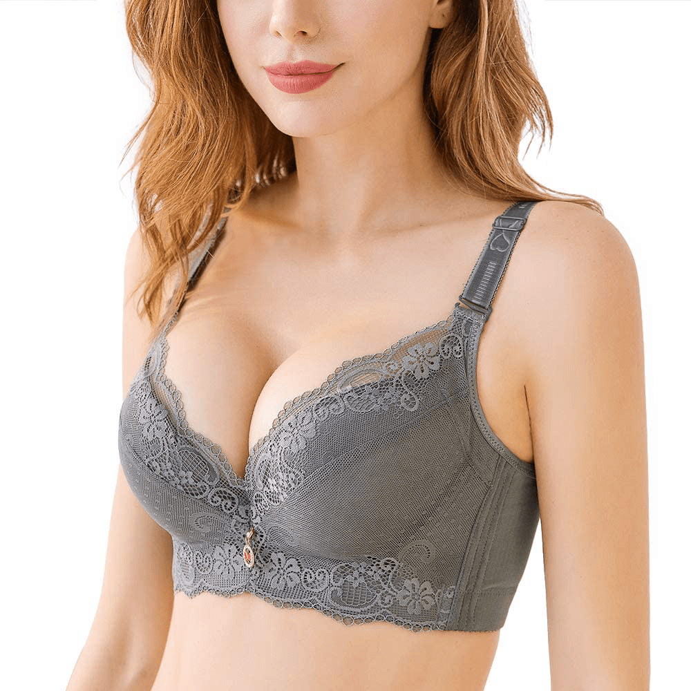 FallSweet Padded Push Up Lace Bras for 34A to 44C Underwire