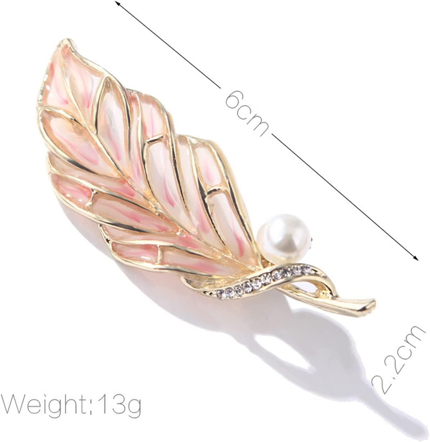 Fashion Hollow Pink Floral Ladies Brooch Delicate Leaf Brooch Lapel Pin Elegant Dress Accessories Jewelry Corsage Corsage Suitable for Hat Bag Suit Tie Wedding Birthday