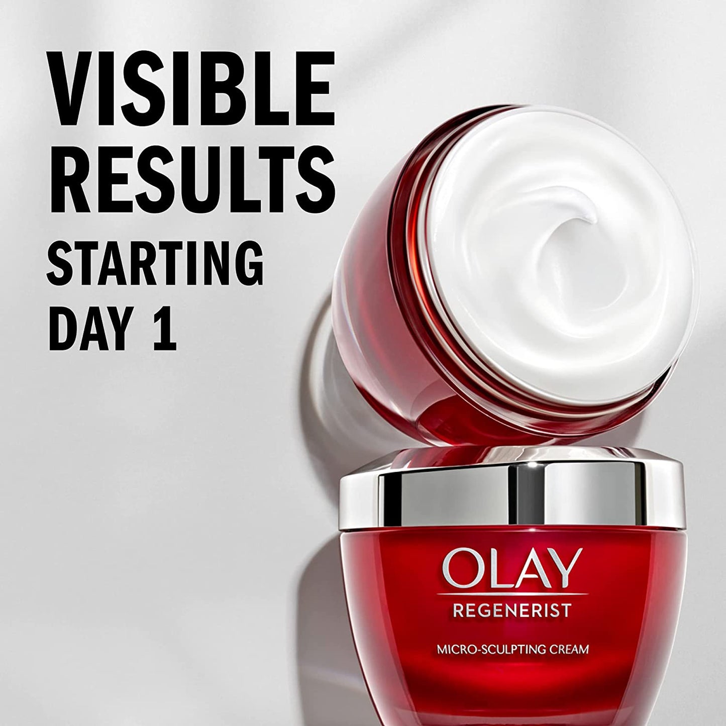 Face Wash by Olay Regenerist Advanced Anti-Aging Pore Scrub Cleanser (5.0 Oz) and Micro-Sculpting Face Moisturizer Cream (1.7 Oz) Skin Care Duo Pack, Total 6.7 Ounces Packaging May Vary Health & Beauty > Personal Care > Cosmetics > Cosmetic Tools > Skin Care Tools Olay   