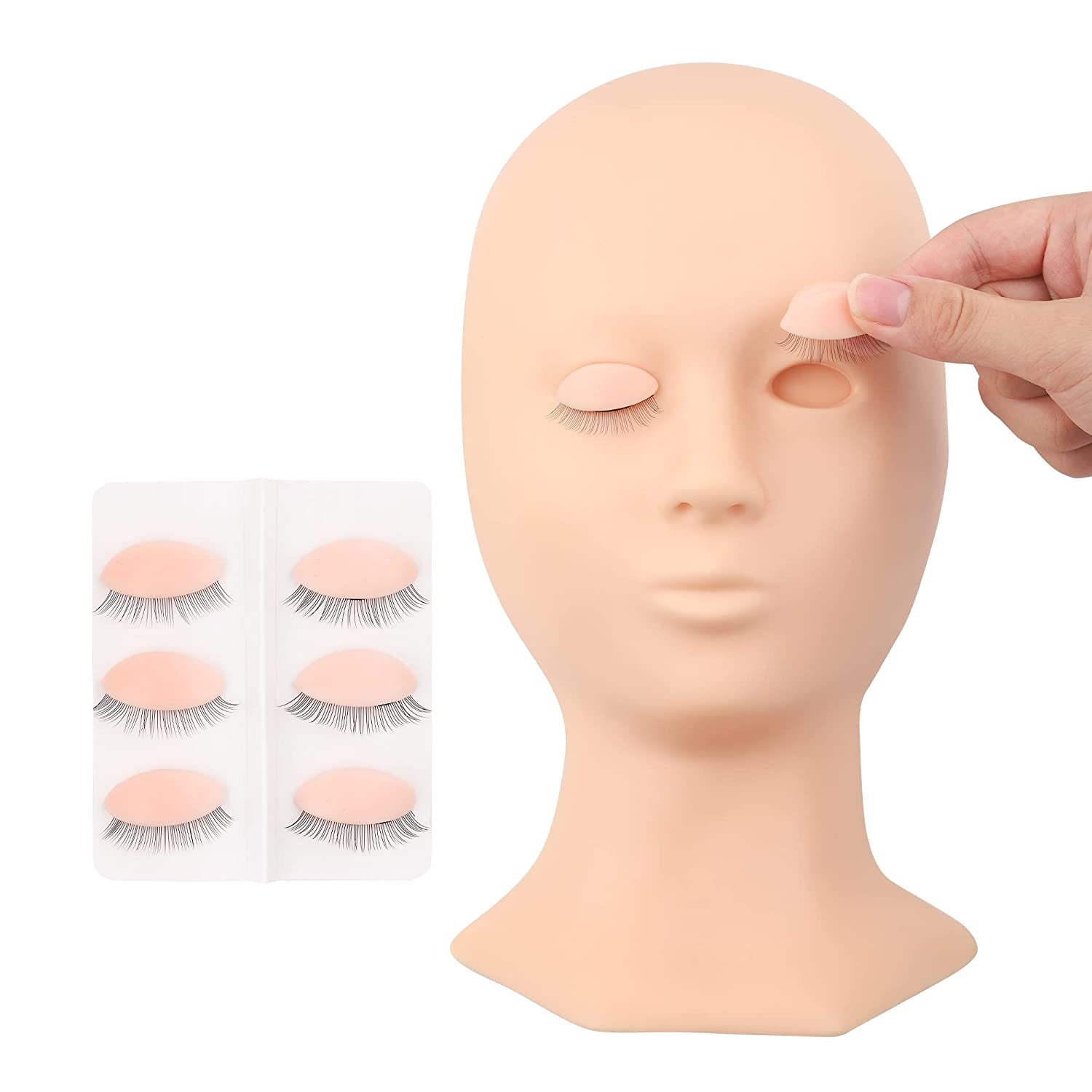 Eyelash Extension Supplies Acrylic Lashes-Holder Pad Eye Individual Lashes Makeup Tools Palette 1Pcs Lash Extension Glue Pallet Holder Card Professional Salon Use by GEMERRY Health & Beauty > Personal Care > Cosmetics > Cosmetic Tools > Makeup Tools GEMERRY Pink  