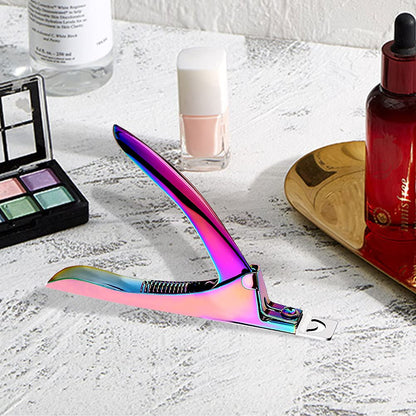 Professional Acrylic False Nail Clippers for Acrylic Nails, Rainbow Nail Tip Cutter Nail Manicure Tool for Salon Home Nail Art Health & Beauty > Personal Care > Cosmetics > Cosmetic Tools > Nail Tools SUMAJU   
