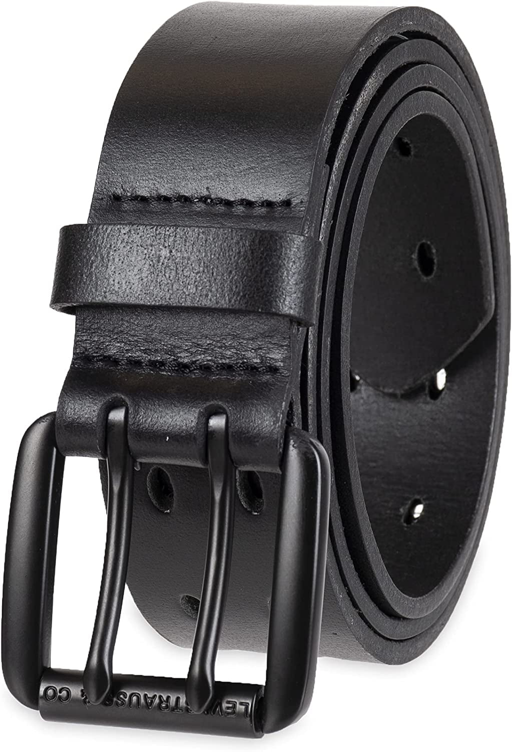 Levi'S Women'S Casual Leather Belt Apparel & Accessories > Clothing Accessories > Belts KYLIE MAX Black Perforate Small 