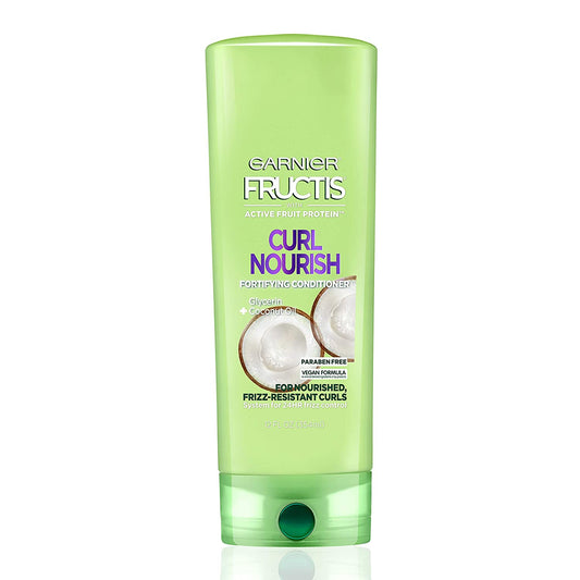 Garnier Hair Care Fructis Triple Nutrition Curl Nourish Conditioner, 12 Flu Health & Beauty > Personal Care > Hair Care Garnier   