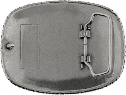 Western Antique Floral Engraved Rope Edge Design Belt Buckle Fits 1-1/2"(38Mm) Wide Belt Apparel & Accessories > Clothing Accessories > Belt Buckles Belts.com   